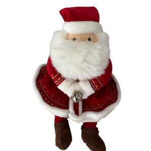 The Polar Express Santa Claus Train Plush Doll Hallmark 12" nwot